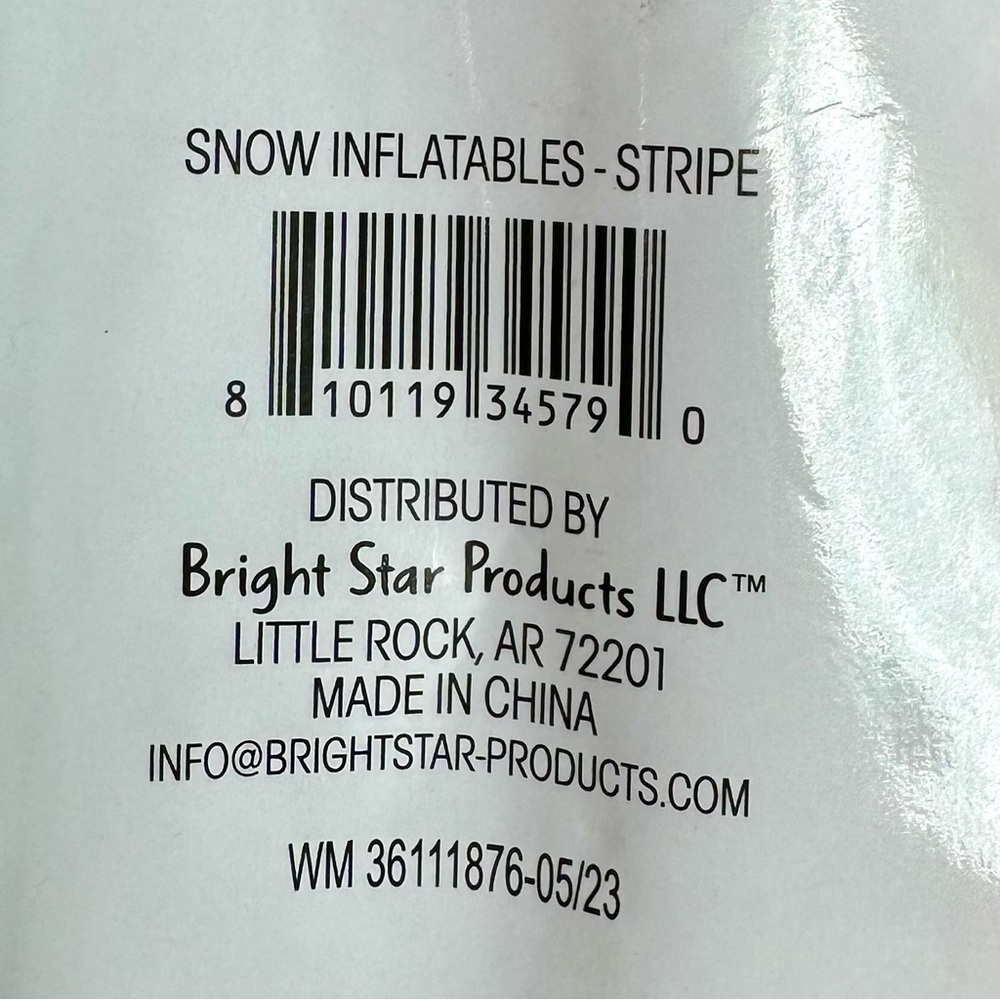 Inflatable Snow Tube - Picture 3 of 4